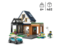 LEGO City 60398 Domek rodzinny i samochód elektryczny - 1144463 - zdjęcie 4